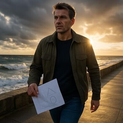 Eine Person geht entschlossen einen Weg entlang; symbolisch f&uuml;r den 30-Tage-Actionplan und kleine, machbare Schritte.