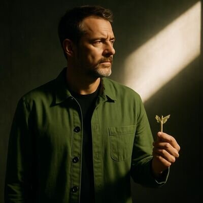 Eine Person geht in der Natur und findet in einem stillen Moment wieder Boden und Ausgleich.