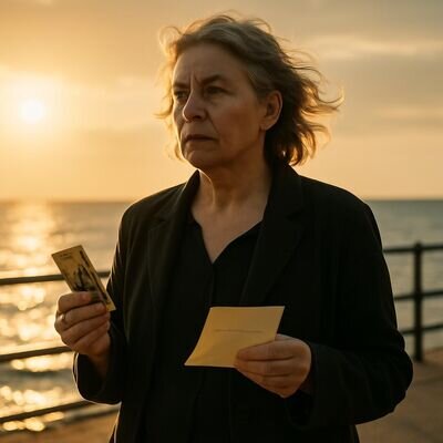 Eine Person h&auml;lt Karten in der Hand, atmet ruhig und richtet den Blick auf eine notierte Zielfrage.