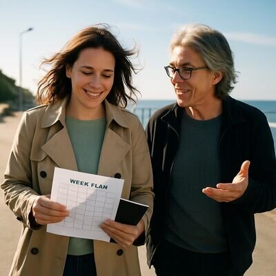 7-Tage-Reset: Morgen- und Abendritual mit Begleitung